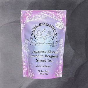 Japanese Black Bergamot Lavender Sweet Tea