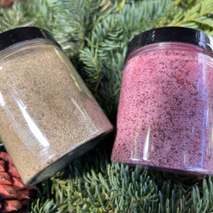 Peppermint and Hibiscus Herbal Sugars