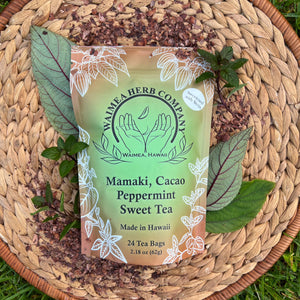 Mamaki Cacao and Peppermint Sweet Tea